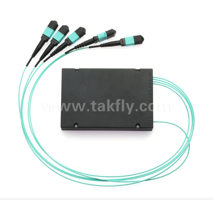 Répartiteur PLC 1 × 4 MPO/MTP OM3 – Répartiteur multifibre haute densité pour centres de données
