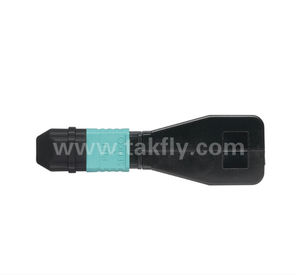 MPO/MTP OM3 Fiber Loopback Module – Transmitter-to-Receiver Optical Loop in a Single MPO Connector
