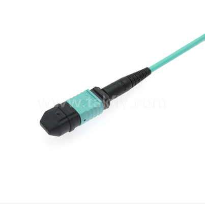 MPO/MTP-LC Breakout Patch Cord. Une solution de câblage en fibre optique à haute densité multi-noyaux.