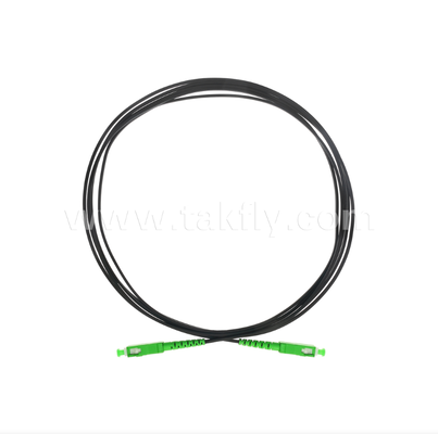 SC/APC à SC/APC FTTH Indoor Flat Drop Patch Chord -Simplex, pré-terminé, anti-vibration pour une utilisation rapide dans le bâtiment