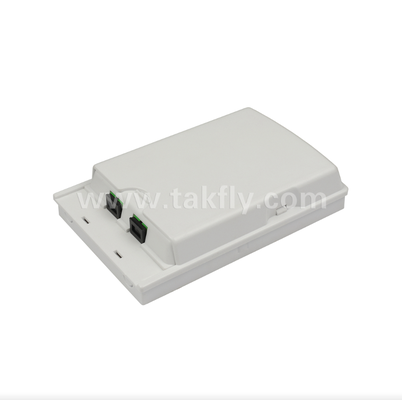 Prise murale fibre TKS-1806-02F – Point de terminaison du câble d'alimentation au câble de descente pour réseaux FTTx
