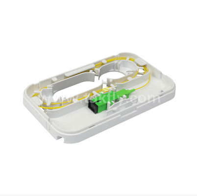 Prise murale fibre TKS-1806-01D – Termination 1 port pour FTTH et sous-systèmes de zone de travail