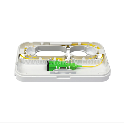 Prise murale fibre TKS-1806-01D – Termination 1 port pour FTTH et sous-systèmes de zone de travail