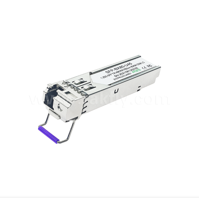 80km SFP BiDi Transceiver – 1.25G/1.063G Dual-Rate, 1490nm DFB, PIN, LC Simplex, Industrial Temperature Available