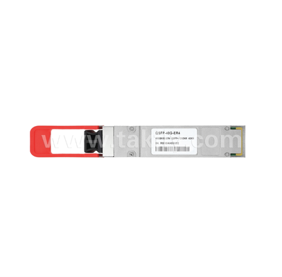 Émetteur-récepteur optique QSFP+ 40G ER4 4x10G CWDM, portée de 40 km, APD-TIA, branche à chaud, conforme à la norme RoHS 6