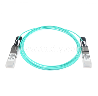 Câble optique actif 100G QSFP28 (AOC) – 4×25G, jusqu'à 104 Gbps, 3-70 m, réseau VCSEL, faible consommation <3,5 W, QSFP28 vers QSFP28