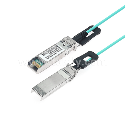 25G SFP28 AOC – Interconnexion fibre économique à courte portée pour connexion rack à rack