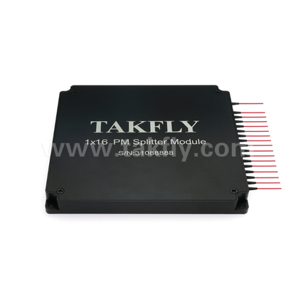 PM PLC Splitter Module – 1x4, 1x8, 1x16 Polarization Maintaining Splitter