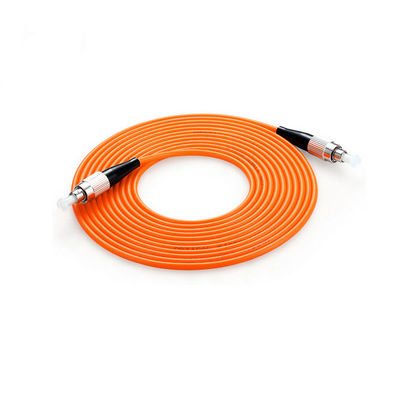 FC à la fibre multimode orange Patchcord optique de simplex de FC OM1 62.5/125um 3.0mm