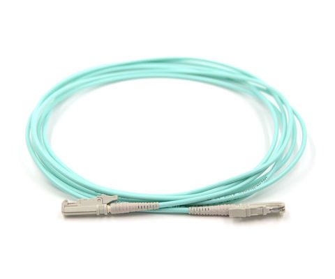 E2K à la corde du câble 850nm Aqua Fiber Optic Cable Patch de fibre d'E2K millimètre