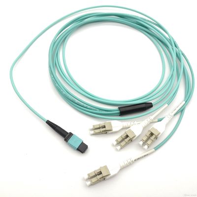10ft 8 noyaux MPO MTP à la fibre Jumper Cables d'Unitboot LC millimètre 40GbE Mpo