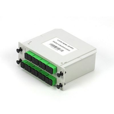 Type de cassette du SM G657A1 LGX de 1*16 SC/APC diviseur optique de PLC de fibre dans le réseau