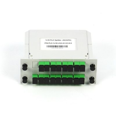 Type de cassette du SM G657A1 LGX de 1*16 SC/APC diviseur optique de PLC de fibre dans le réseau