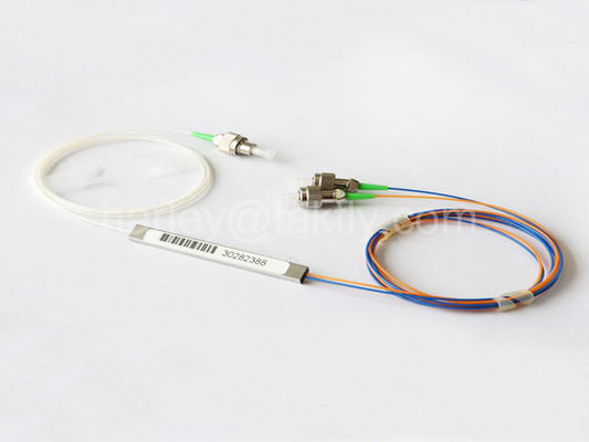 Connecteur en acier FTTH de Sc de tube de coupleur de diviseur de fibre de GPON 1x2