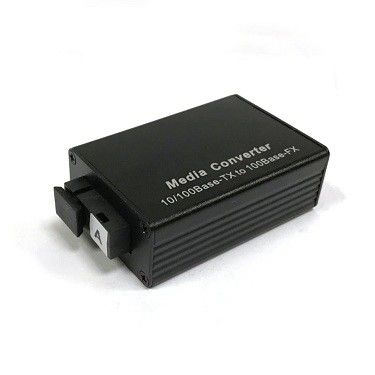 Convertisseur optique de médias de Mini Size 10/100M Singlemode Simpex Fiber dans l'Ethernet