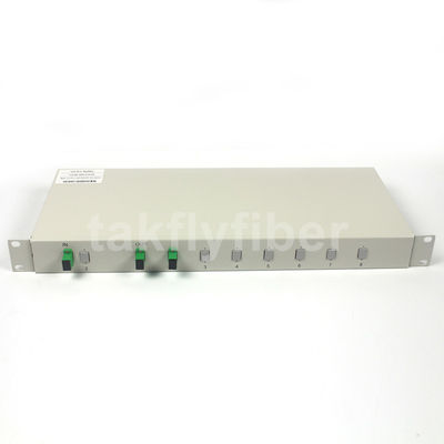 Mode unitaire de diviseur de PLC de bâti de support de GPON 2x32 G657A SCAPC pour FTTX CATV