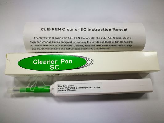 stylo optique de nettoyage de fibre de Kit Cleaning Pen One Click d'outil de la fibre SC/FC/ST/E2000 de 2.5mm