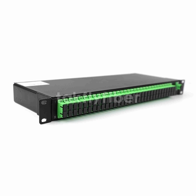 Mode unitaire G657A de diviseur de PLC de bâti de support de CATV 1x64 avec le tresse de SCAPC