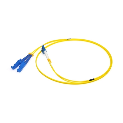 Duplex 9/125um 2.0mm unimodal de câble optique de fibre d'E2000 UPC