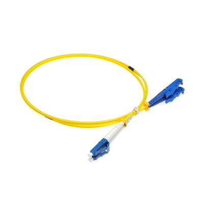 Duplex 9/125um 2.0mm unimodal de câble optique de fibre d'E2000 UPC