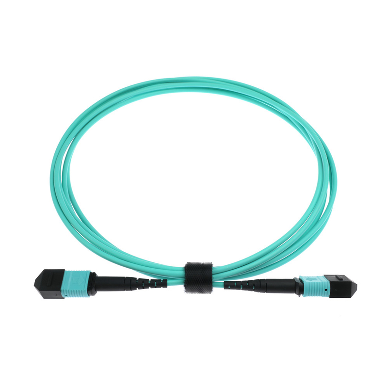Cable à fibre optique en PVC/LSZH multi-mode MPO MTP longueur 20 m avec température de fonctionnement de -20 °C à 70 °C