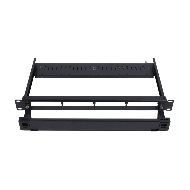 Panneau d'adaptateur de cassette MPO-LC 1U monté sur un rack avec 96F nombre de fibres Taille 430*338,5*43,6mm