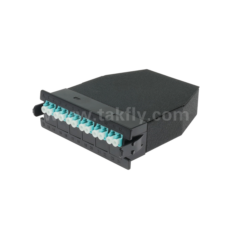 Module de cassette MPO en fibre optique MPO/MTP-LC 12C/24C pour le centre de données FTTX