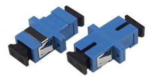 Adaptateur à fibre optique SC pour le réseau en mode SM et MM Température de stockage -40- 85C Performance