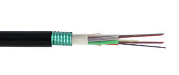 G652D Options de fibres GYFTA 2-144F Câble extérieur à fibre optique pour la communication à longue distance