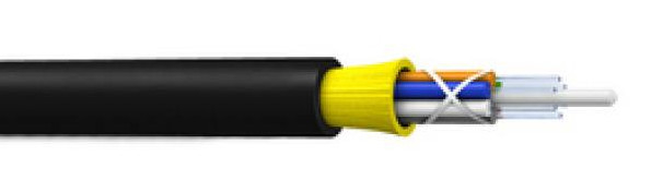 2-24F ADSS câble à fibre optique 120m Longueur pour la connexion au réseau extérieur