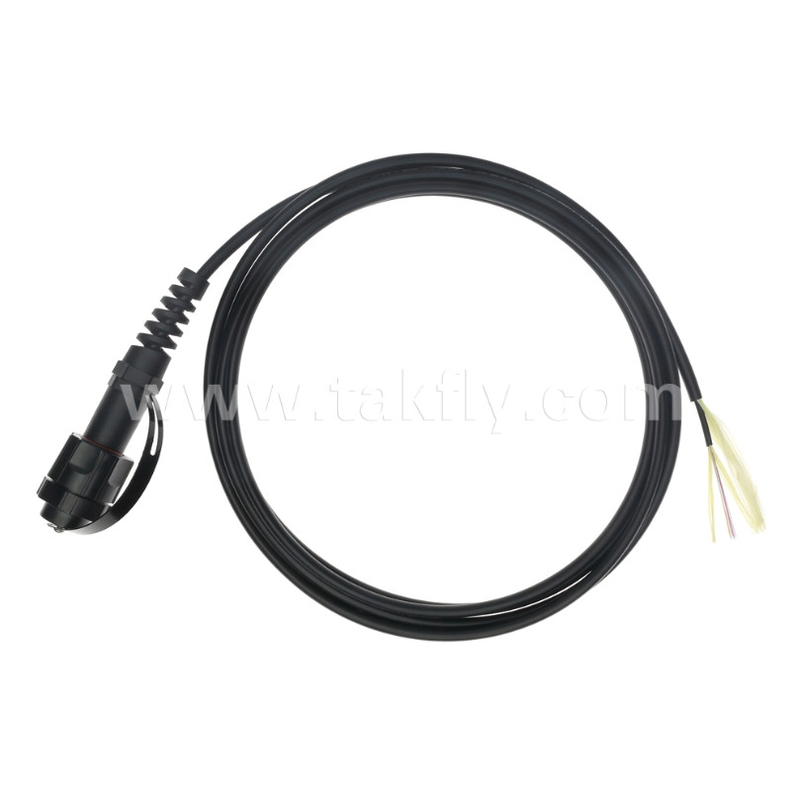 SM/MM MPO Pigtail Patch Cord MTP Cable de tronc ODVA-MPO/MTP étanche pour le centre de données FTTX