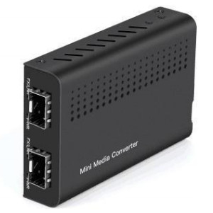 Mini convertisseur de médias OEO 125M ~ 11.7G avec SFP Compact Size Grandes capacités