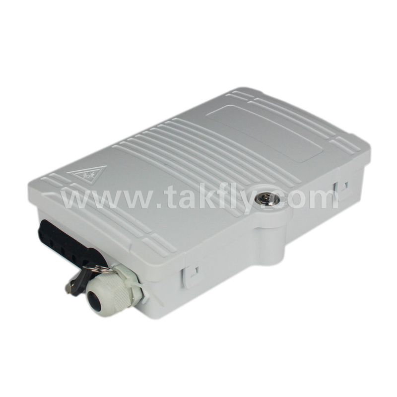 FTKS-1805-04B Boîte de terminaison de fibre optique à 4 ports, Boîte de distribution de fibre optique FTTx IP65