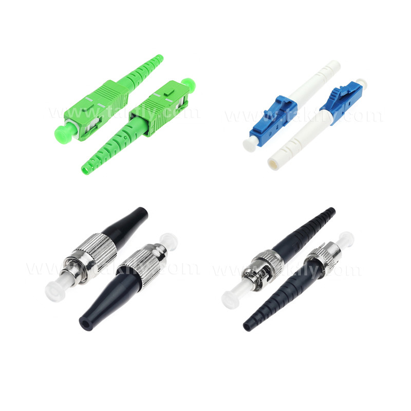 Connecteur à fibre optique OEM SC/LC/FC/ST/MPO/MTRJ/E2000 UPC/APC pour les centres de données FTTH
