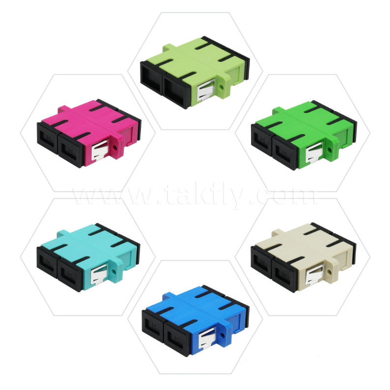 Accouplement de câbles d'adaptateur SC APC/UPC Simplex/Duplex Fibre optique pour centre de données FTTH Multicore