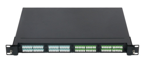 TK-HRS-1096E Panneau de gestion de cassettes MPO/MTP pour un centre de données hauteur 1U