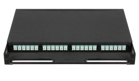 TK-HRS-1096A MPO MTP Panneau de gestion de cassette pour le centre de données Hauteur 1U