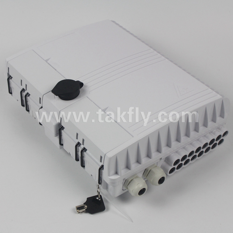 16 ports FTTx Boîte de terminaison de câble en fibre FTKS-1805-16E Poids léger Pression atmosphérique 70Kpa-106Kpa