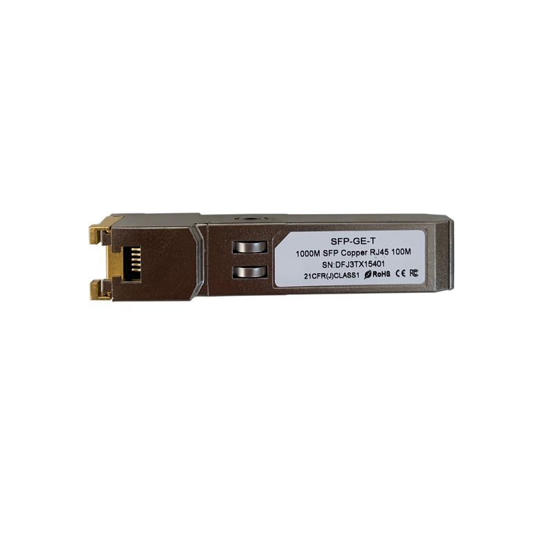 1000BASE-T SFP Copper 100m RJ-45 CISCO JUNIPER HUAWEI COMPATIBLE SFP MODULE émetteur optique