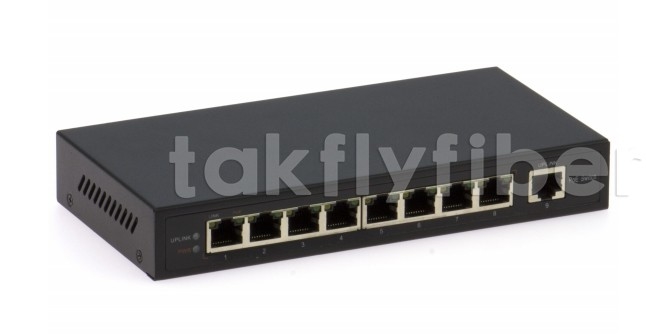 DF-1E-8EP 8 ports 10/100 Mbps Commutateur Ethernet rapide avec humidité non congelante 0-95%