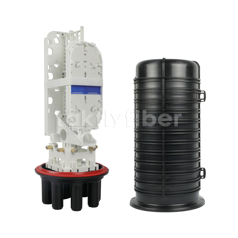 TK-SC- R05A-64SC série Fermeture de splice en fibre optique utilisée dans les conduits enterrés en hauteur pour le Ftth