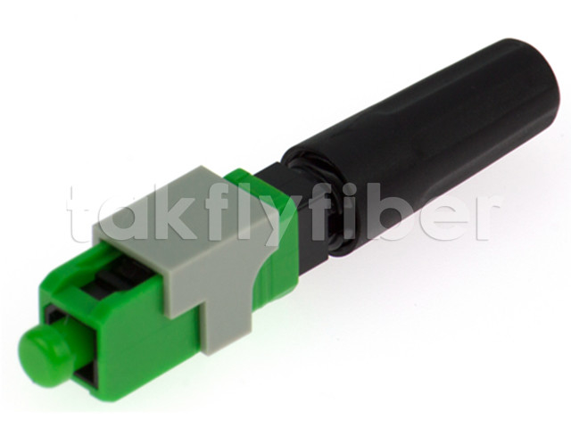 Connecteurs de fibre à connexion rapide mono-mode étanches pour câble de chute / câble intérieur