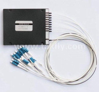 8+1 CH Faible perte d'insertion 2.2 Perte d'insertion CWDM Mux Demux ABS avec connecteur