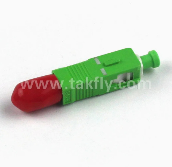 Perte d'insertion ≤ 0,2dB Sc-St Adaptateur hybride en fibre optique mâle-femelle pour le réseautage en -40- 85