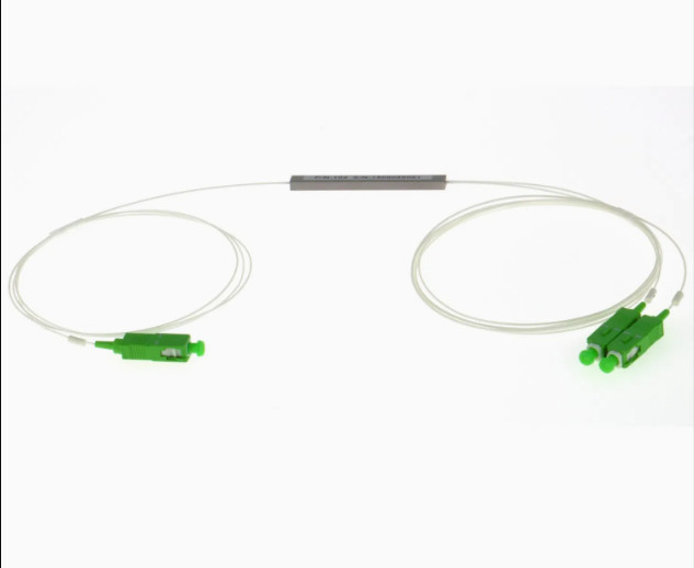 1X2 900um Mini Tube en acier à fibre optique PLC Splitter Module haute fiabilité et stabilité