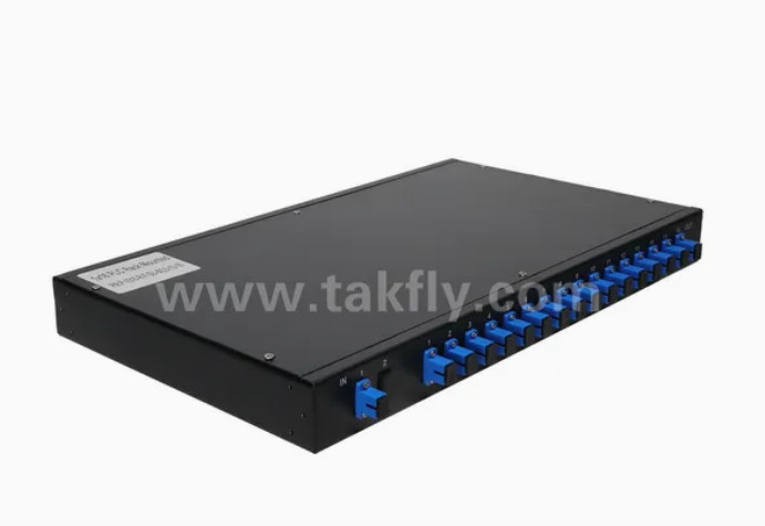 Gpon Epon 32 Port Rack Mount Splitter de fibre optique Sc/APC Connecteur haute fiabilité et stabilité