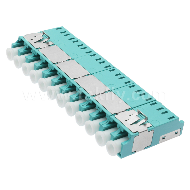 Adaptateur fibre optique LC haute densité 6/8/12 voies APC UPC monomode/multimode