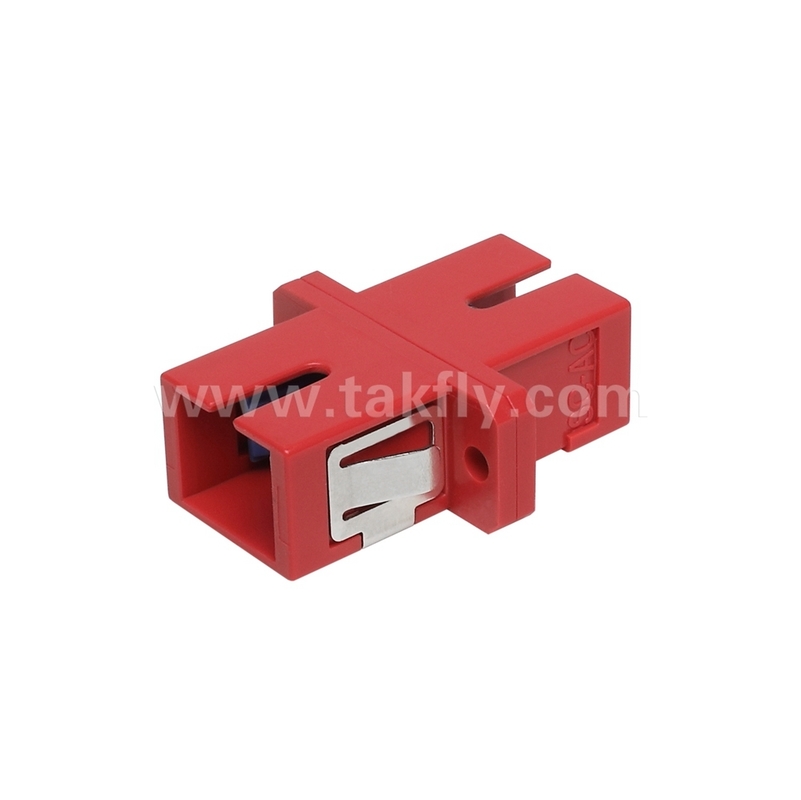 SC Adaptateur à fibre optique simplex Multimode APC UPC Faible perte