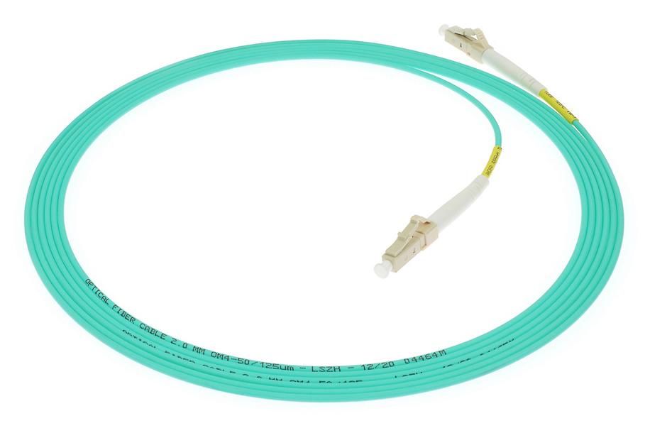 LC-LC simple câble à fibre optique UPC/APU PVC/LSZH