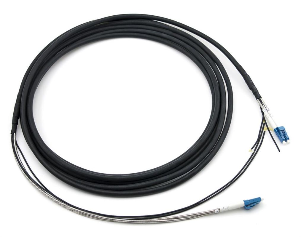 LC-LC GYFJH 2 Cable de branche protégé extérieur UPC/APU LSZH